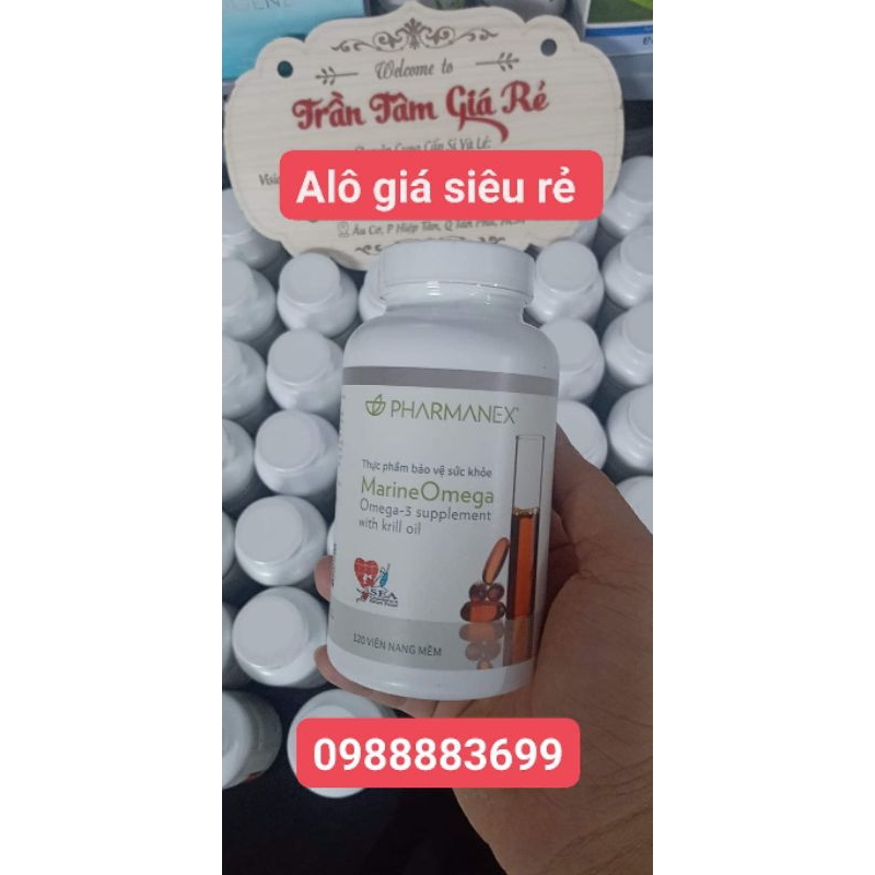 Merine Omega 3 Nuskin - Omega3 120 viên - Hàng chính hãng.