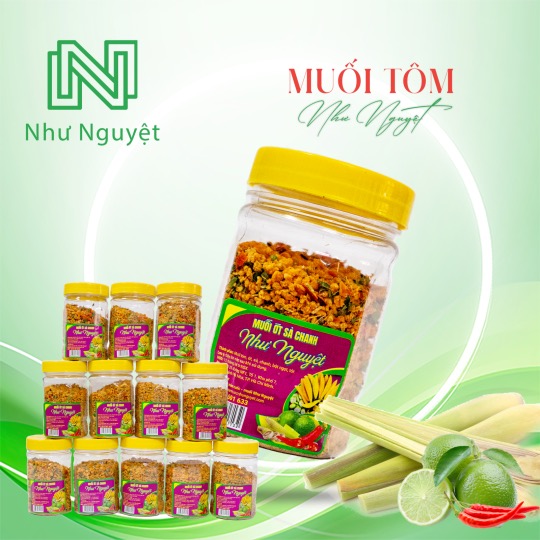 Muối Ớt Sả Lá Chanh NHƯ NGUYỆT - Đặc Sản Tây Ninh