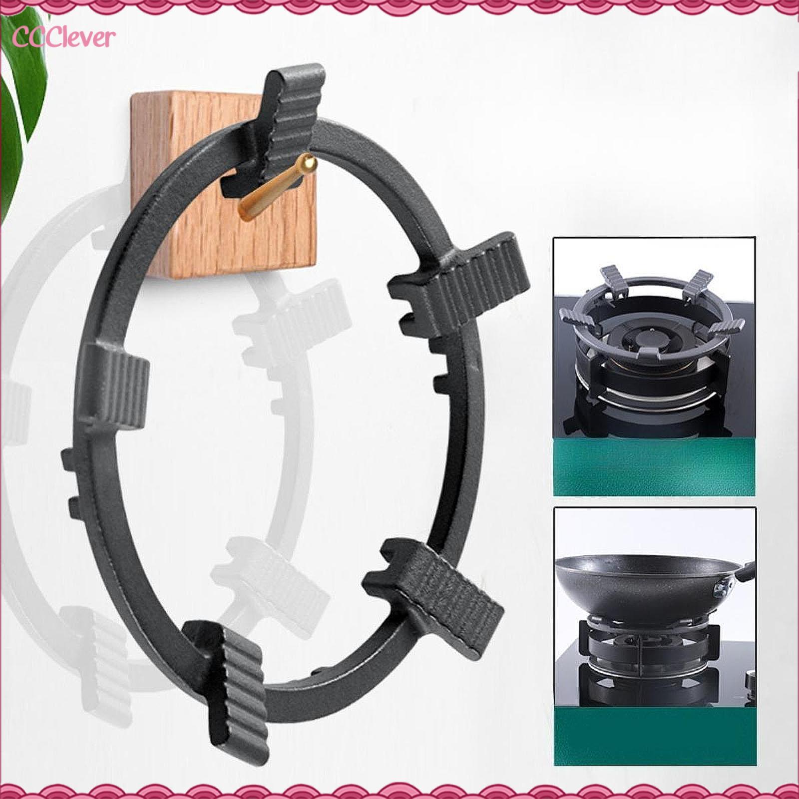 CCclever chảo bếp ga Vòng hỗ trợ chảo giá thực tế nồi chịu nhiệt độ cao chống trượt Nồi Giá cho đồ nấu nướng