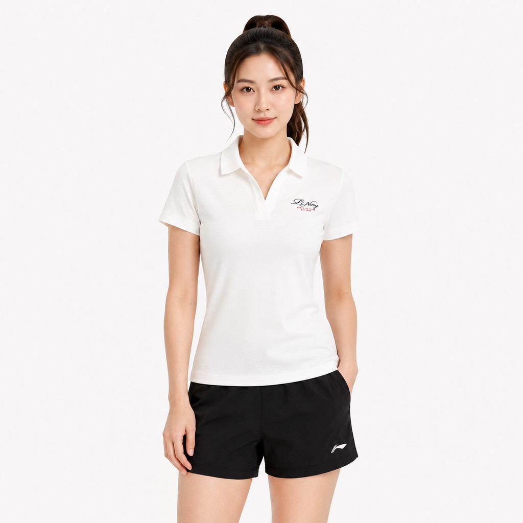 Áo Polo Thể Thao Dáng Ôm Thời trang/Sportlife Li-Ning Nữ APLW208-3V