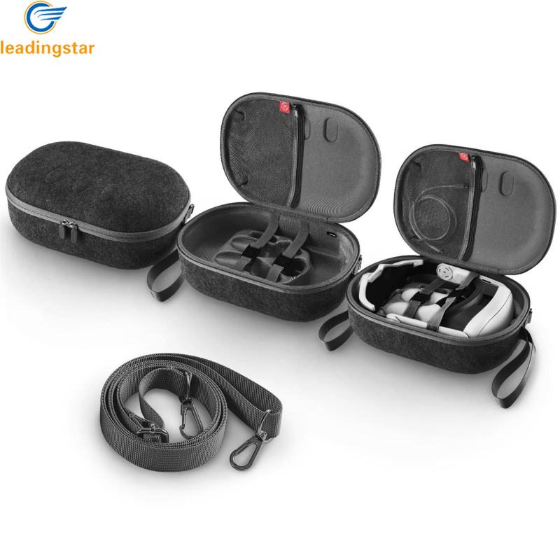 LeadingStar Fast Delivery Carrying Case VR Gaming Headset Touch Controllers Accessories Portable Storage Case Compatible For Meta Quest 3 ราคา 843 บาท*ส่งฟรี