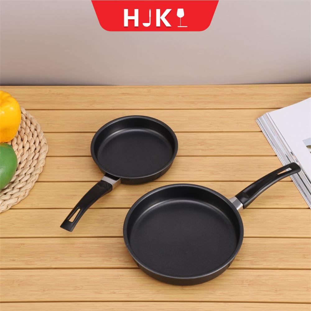 HJKL Không dính Chảo rán Mini 14/16/18cm Đáy phẳng Chảo làm bánh kếp Chảo Sắt Chảo tráng trứng Bữa sáng