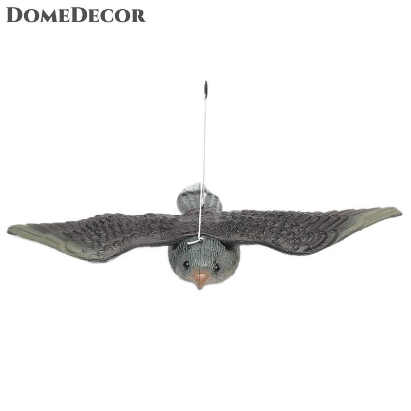 DomeDecor 1 chiếc Chim Ưng bay giống thật chim bồ câu mồi nhử côn trùng kiểm soát sâu bọ trong vườn bù nhìn