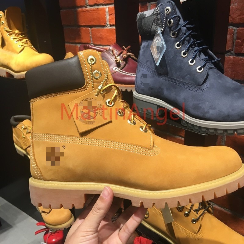 Martin Angel High Top Casual Rhubarb boots don't break Yellow boots Durable Materials Fashion Boots Presyo 3,041 Piso*Libreng Shipping