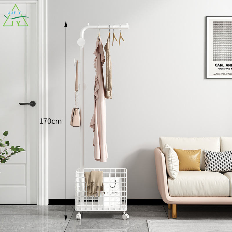 KS Clothes hangers floor-to-ceiling bedroom simple hangers do not occupy a