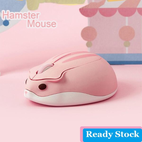 Bảng giá Wireless Mouse 2.4 GHz 1200 DPI Cute Hamster Small Hand Silent Mice Creative Cartoon Design For Mac Laptop PC Kids Gift Phong Vũ