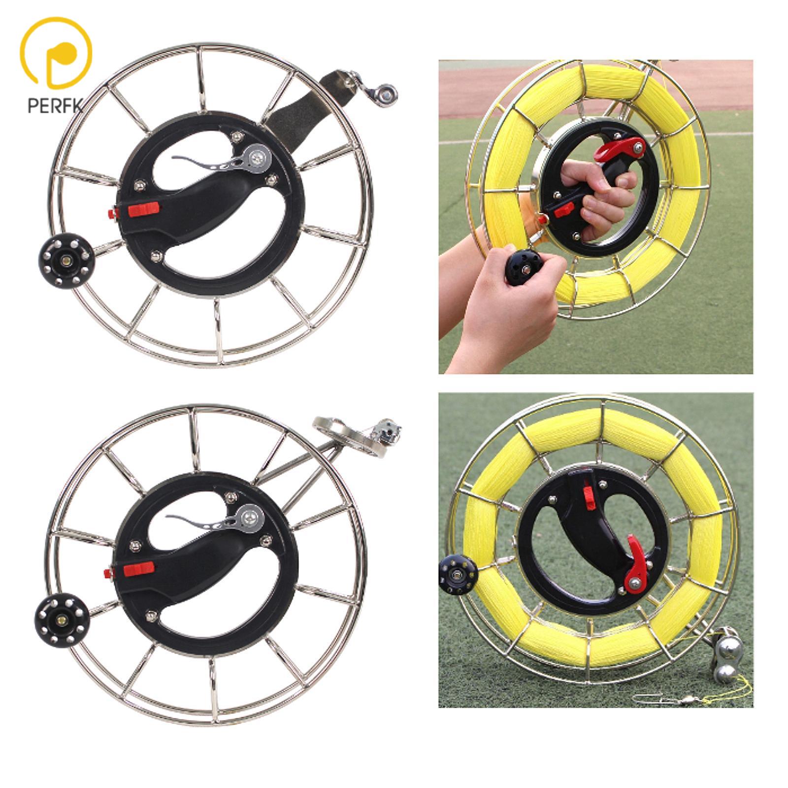 Kites Line Winders with Brake Multipurpose Winding Machine Outdoor Activities String Spool Kite Wheel for Lawn Picnic Men ราคา 32,617 บาท*ส่งฟรี
