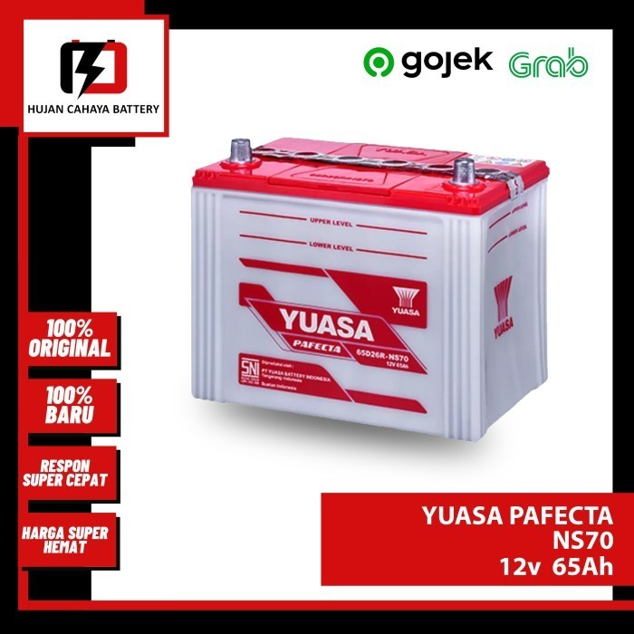 PROMO- AKI MOBIL YUASA PAFECTA NS70 / NS - 70 / NS 70 - AKI MOBIL CHERY TIGGO Harga 1,392,000 rupiah*Gratis Ongkir