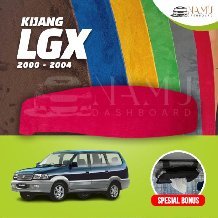 ALAS DASHBOARD MOBIL KIJANG LGX - COVER KARPET PELINDUNG DASBOR TOYOTA 2000 2004 Harga 94,000 rupiah*Gratis Ongkir