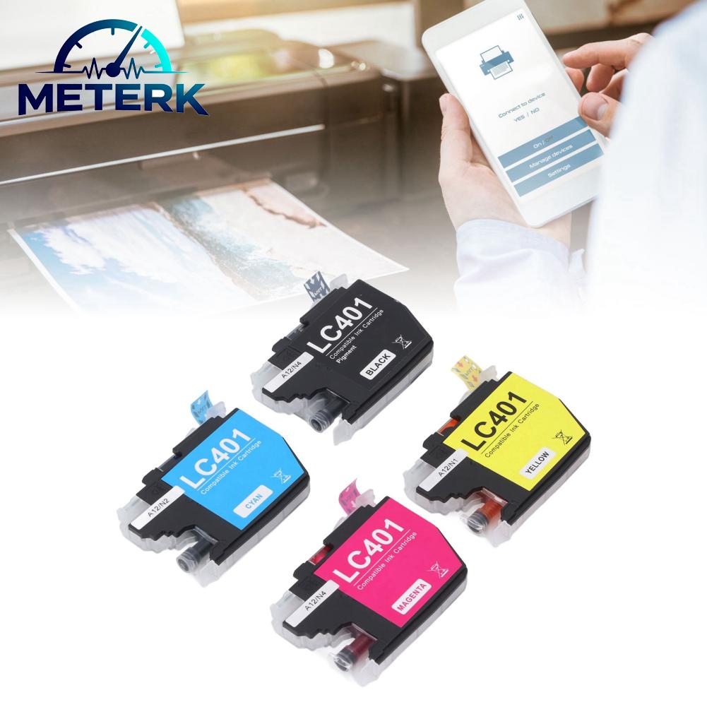 Meterk Printer Ink Cartridges Seamless Fit Replacement Ink Cartridges Set Reliable 4Pcs for Office ราคา 1,163 บาท*ส่งฟรี