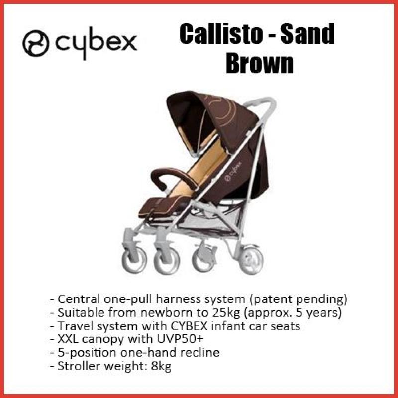 Cybex Callisto (Sand - Brown) Stroller - Local seller warranty 3 months Singapore