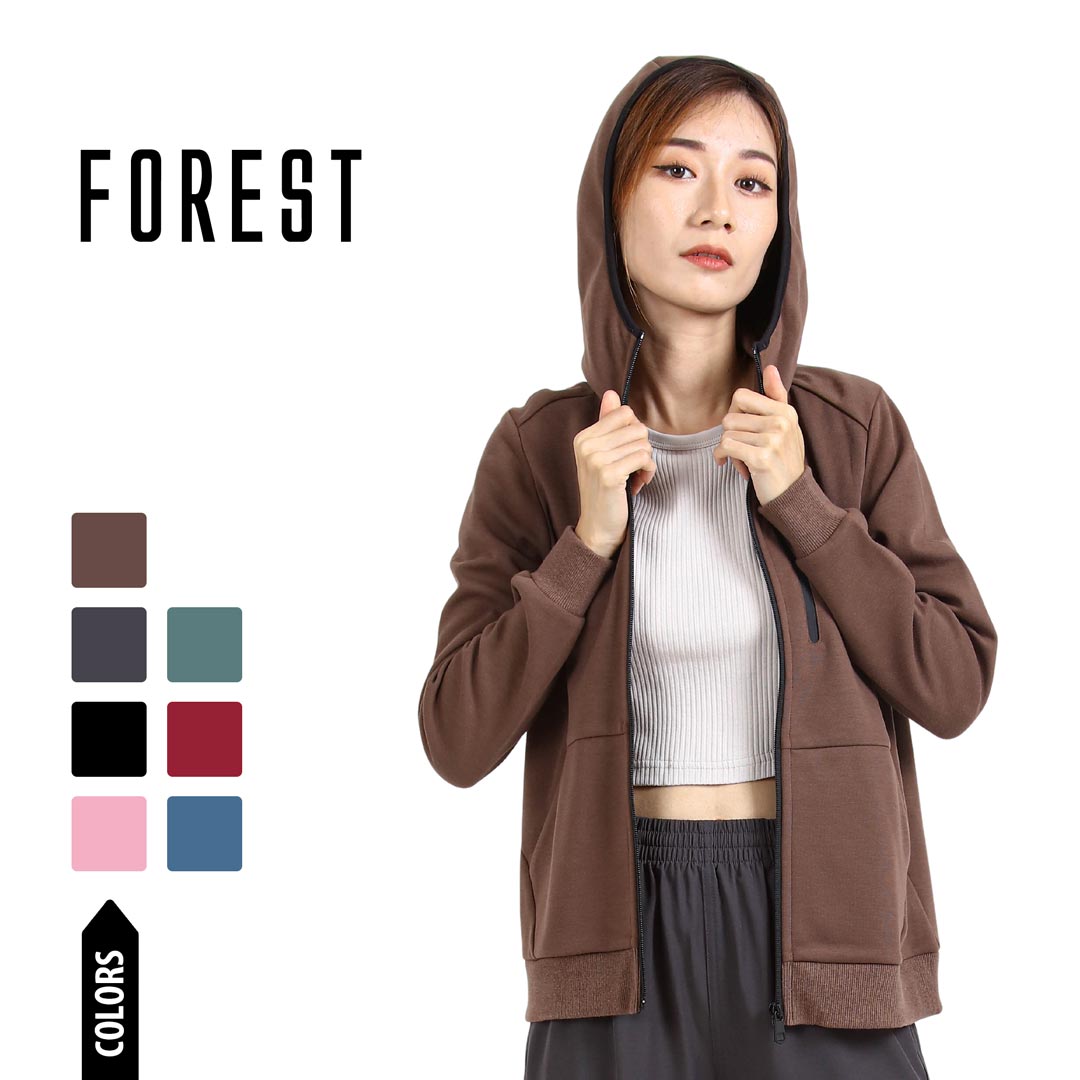 Forest Ladies Stretchable Cotton Casual Women Jacket | Jaket Perempuan - 830122