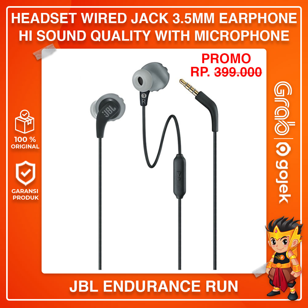 Jual Jbl Endurance Run Black Terbaru 