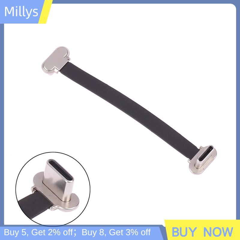 Millys Kiểm tra Hội Đồng Quản trị USB C TYPE-C USB FPC mềm phẳng Cáp Nam đến Nam sạc cáp sạc nhanh sạc dây Extention cho điện thoại