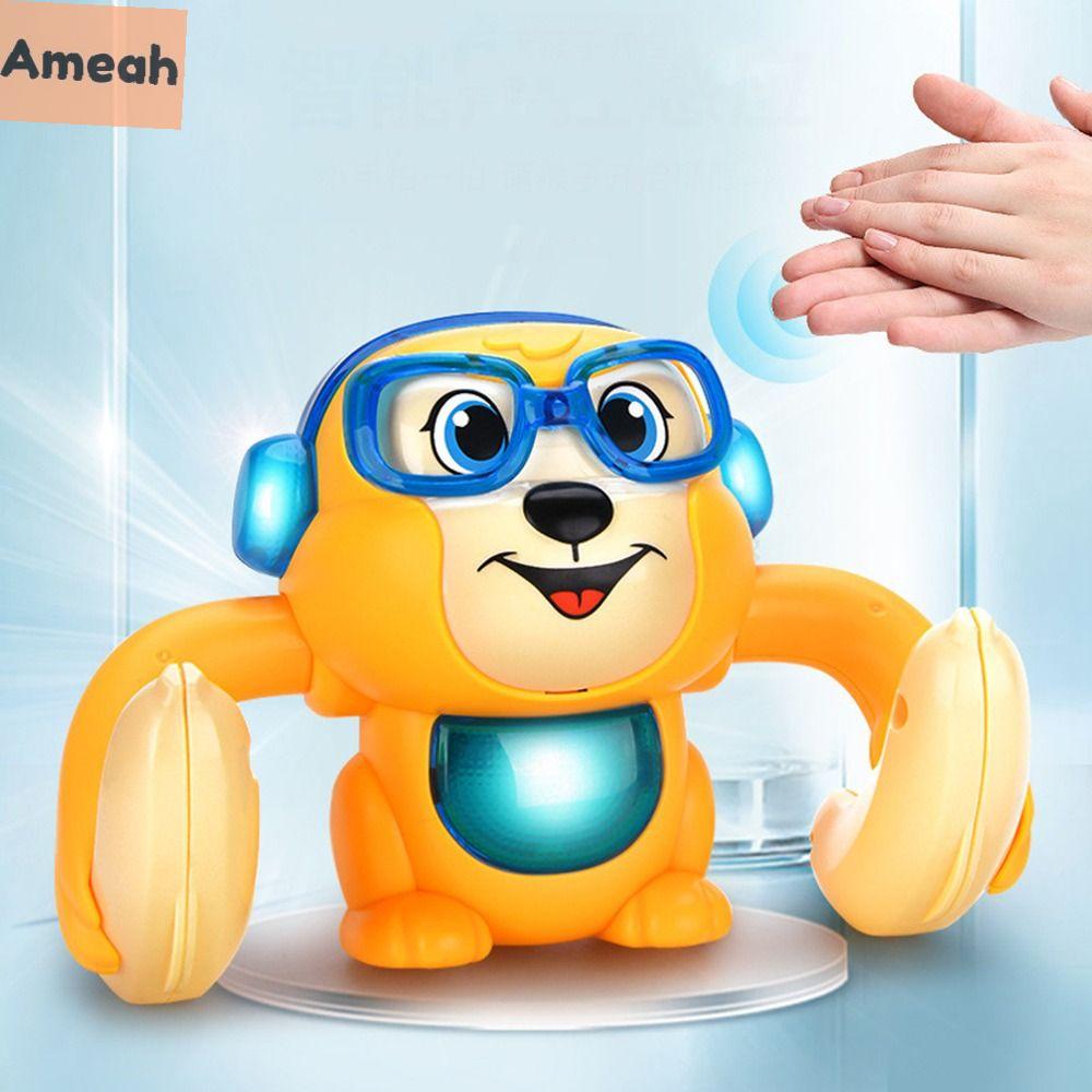 AMEAH Light Music Funny Baby Toy 360 Crawling Early Educational Toy Voice