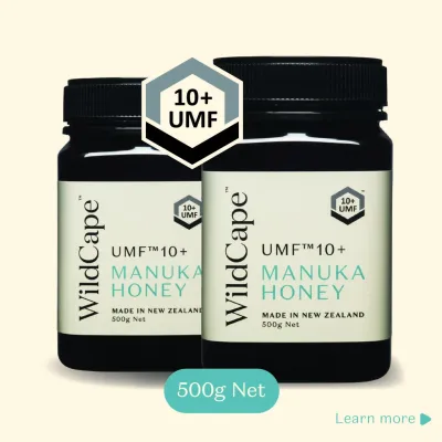 (Bundle of 2) WildCape UMF 10+ 500g Manuka Honey