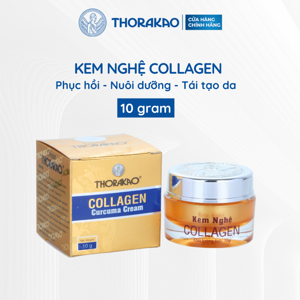 Kem Nghệ Collagen Thorakao Căng Bóng Da Mặt 10G
