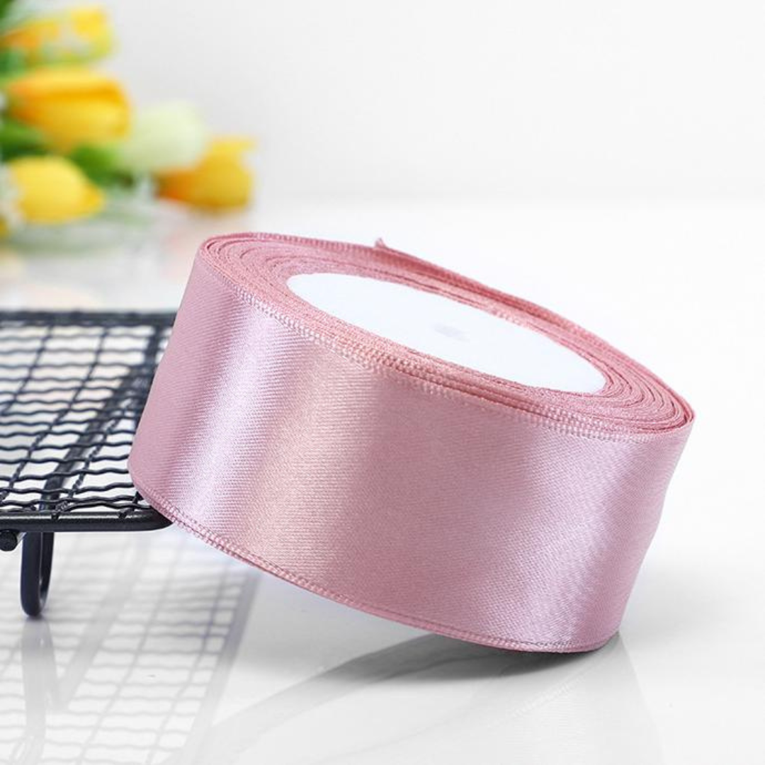 [𝟒𝟎𝐦𝐦 x 𝟐𝟐𝐌]Satin Ribbons Flower Ribbon Decoration DIY Wrapping Ribbon Wedding/ Birthday /Party /Gift Ribbon