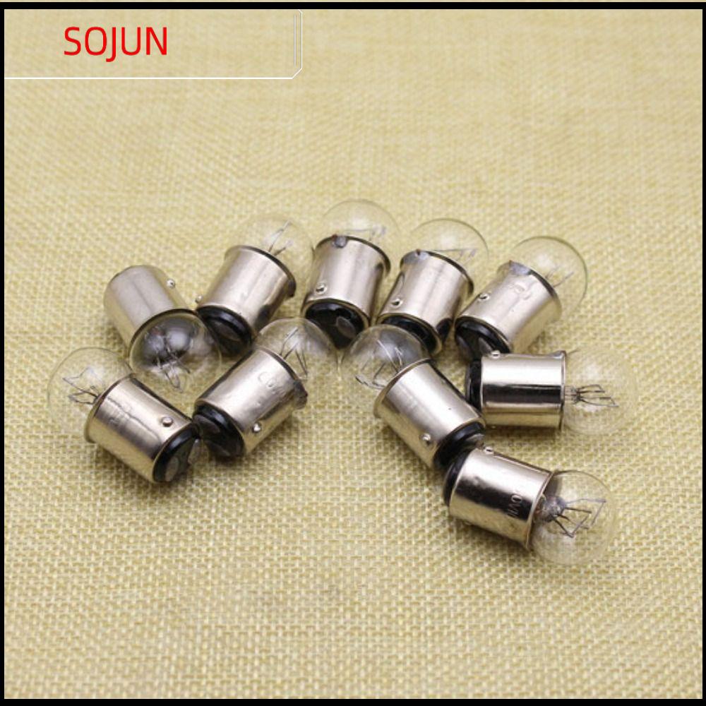 SOJUN 2pcs 2 phong cách Bóng Đèn Xe Máy 12V 48V 60V Bóng Đèn Xe đạp điện Mới Bóng đèn Phụ tùng xe đạ