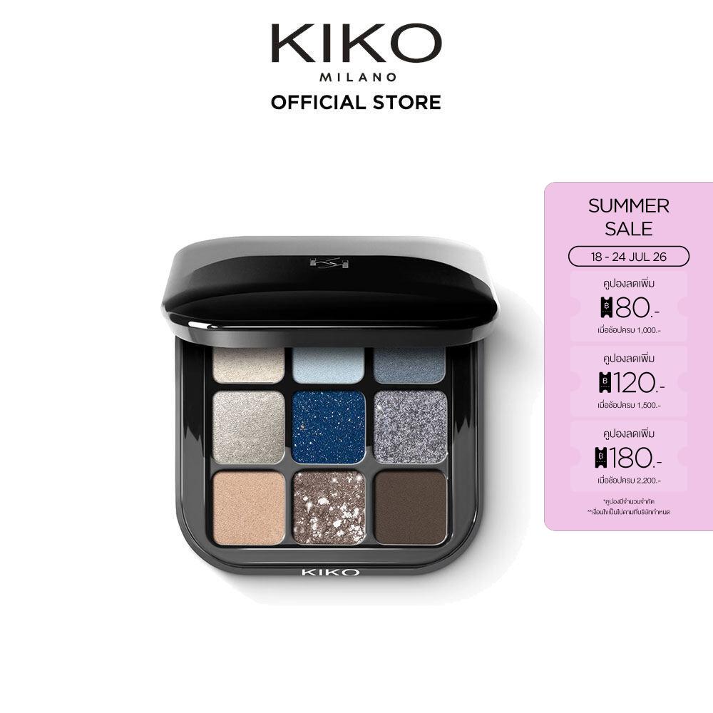 KIKO MILANO New Glamour Multi Finish Eyeshadow Palette ราคา 1,200 บาท*ส่งฟรี
