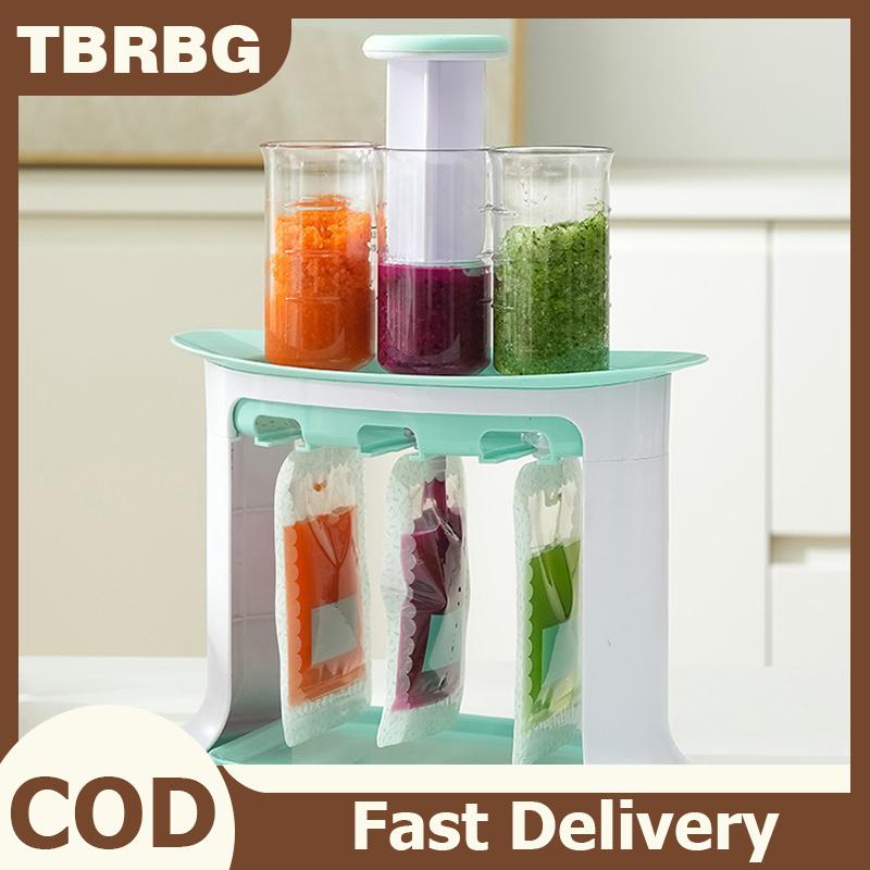 TBRBG Máy ép nhuyễn thực phẩm bổ sung hướng dẫn sản xuất thực phẩm cho bé túi lưu trữ thực phẩm bổ sung máy thực phẩm nhà bếp
