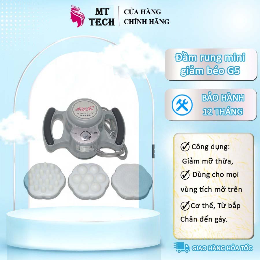 Đầm rung giảm béo, g5 mini, đầm rung giảm giảm béo cầm tay, dùng cho spa thẩm mỹ viện.