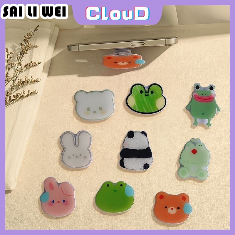 SAI LI WEI ราคารองรับโทรศัพท์แอนิเมชั่นน่ารัก/หมี/กระต่าย/สถาปัตยกรรมหมี ราคา 12 บาท*ส่งฟรี