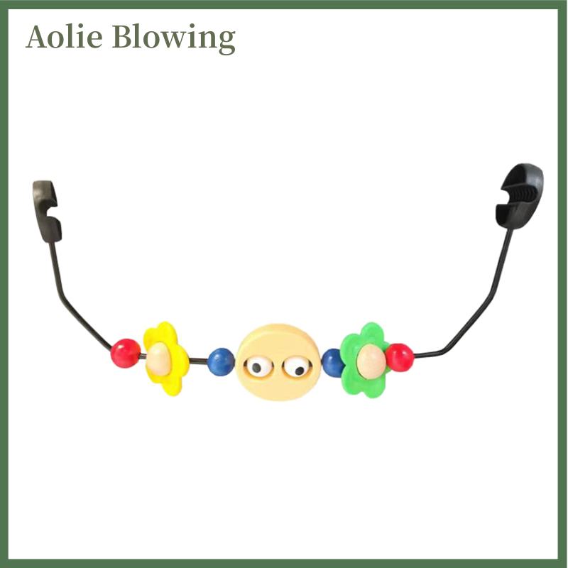 Aolie Giá để đồ chơi cho bé Bouncer Xe đẩy vòm đồ chơi cho ghế ngồi trong ô tô cho em bé bé bằng gỗ an toàn trụ cột Giá để đồ chơi bé Bouncer phụ kiện