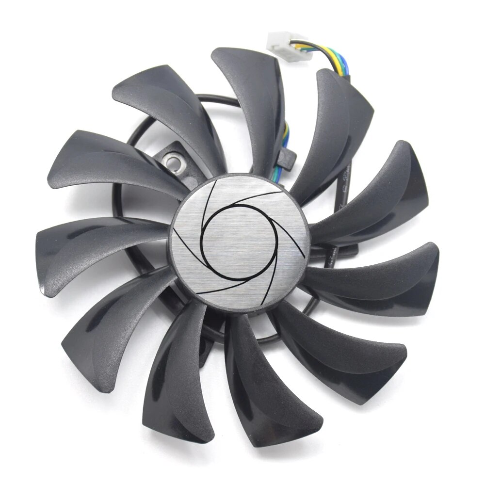 85mm 4pin Ha9010h12sf-z Rx460 4gb Cooler Fan Replace For Msi Inno3d P106