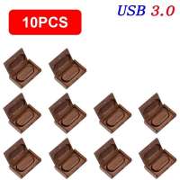 10PCS/Lot Free LOGO Photography Wedding Gifts Wood USB 3.0 Flash Drive 64GB Pen usb 128GB  Pen Drives U Disk 32GB Memory Stick