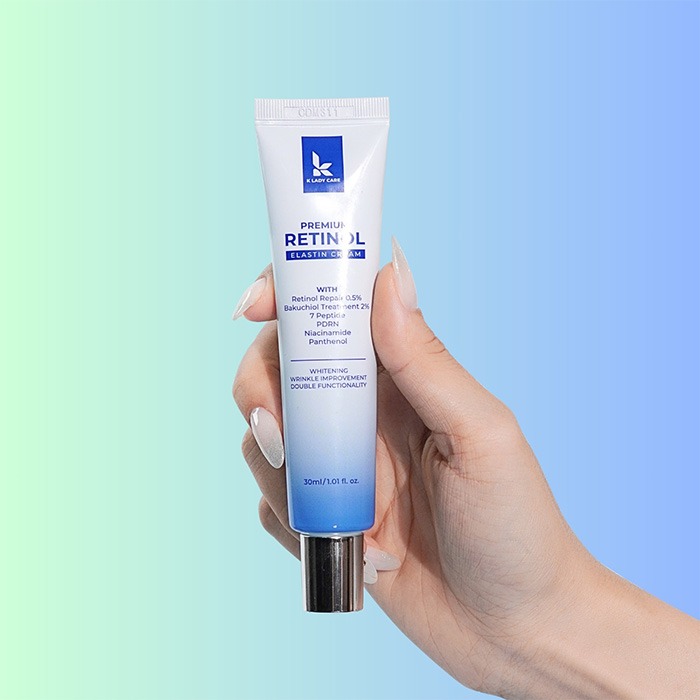 Kem Dưỡng Trắng Retinol K Lady Care Bakuchiol mẫu mới, Kem dưỡng tế bào gốc trẻ hoá da, mờ thâm nám 30ml - H.E.E COSMETIC