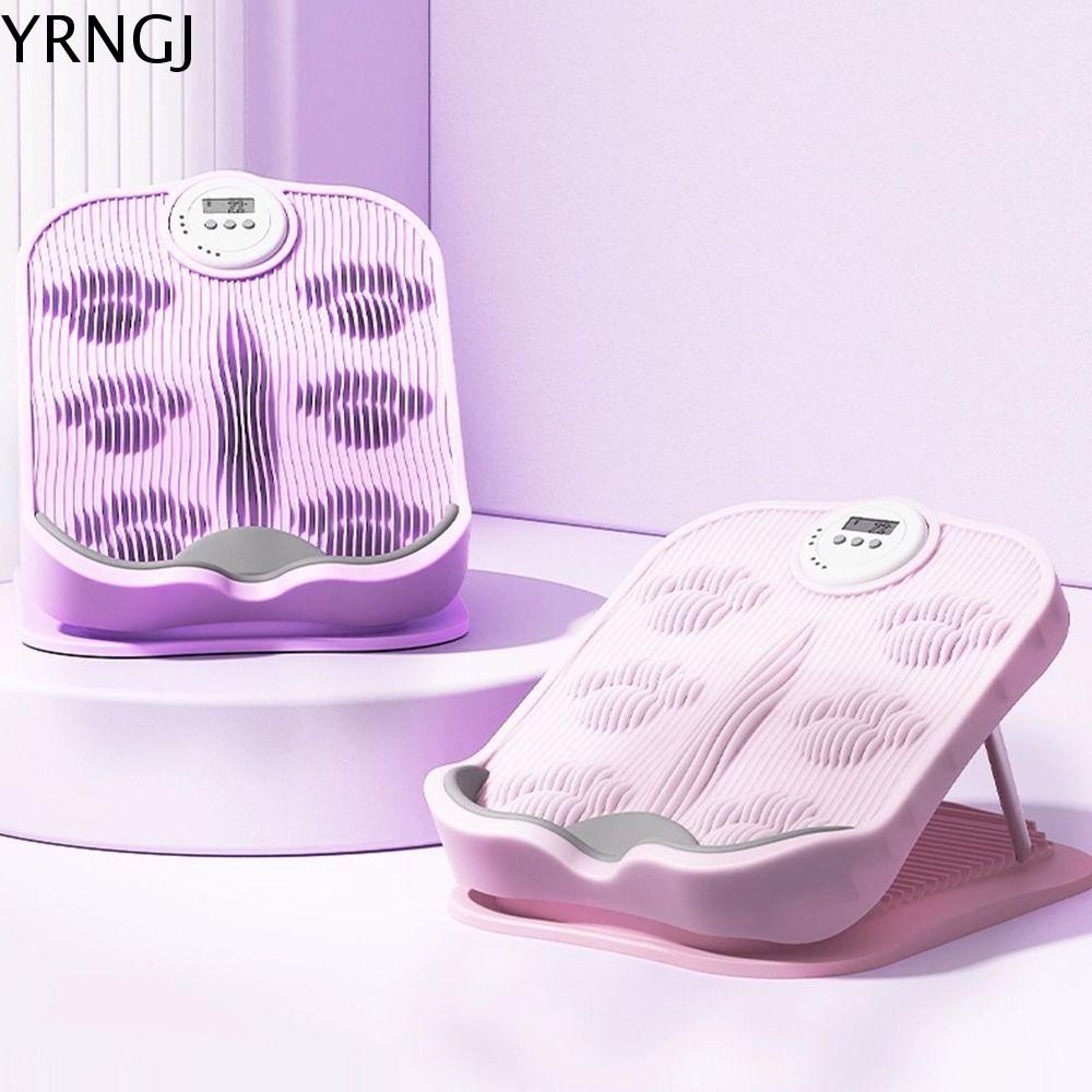 YRNGJ Có thể điều chỉnh Bảng kéo giãn bắp chân 18 cấp độ Không trượt Đường dốc nghiêng tập thể dục Thiết bị thể dục Bắp chân căng Bàn đạp nghiêng cho chân Bài tập gập đầu gối