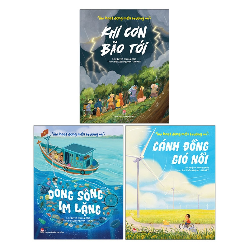 Sách - Combo Nhà hoạt động môi trường nhí (3 cuốn)