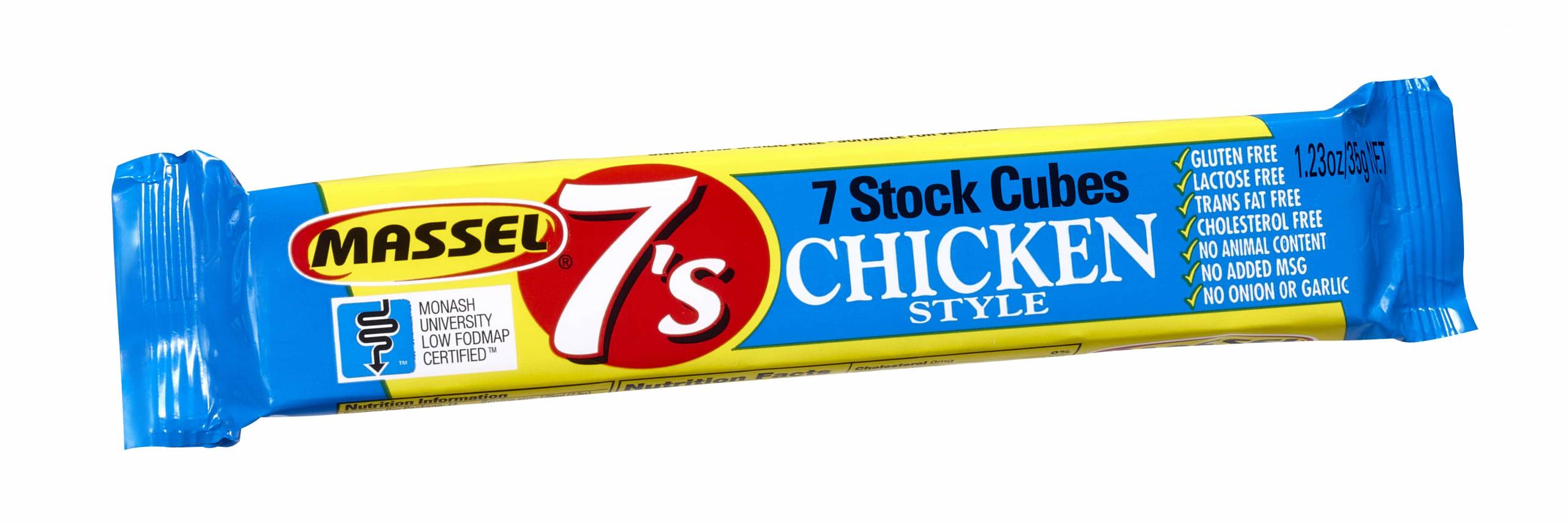 Viên Gia Vị Gà Cho Người Ăn Kiêng Massel Stock Cubes Chicken , Gói 35g (7 Viên)