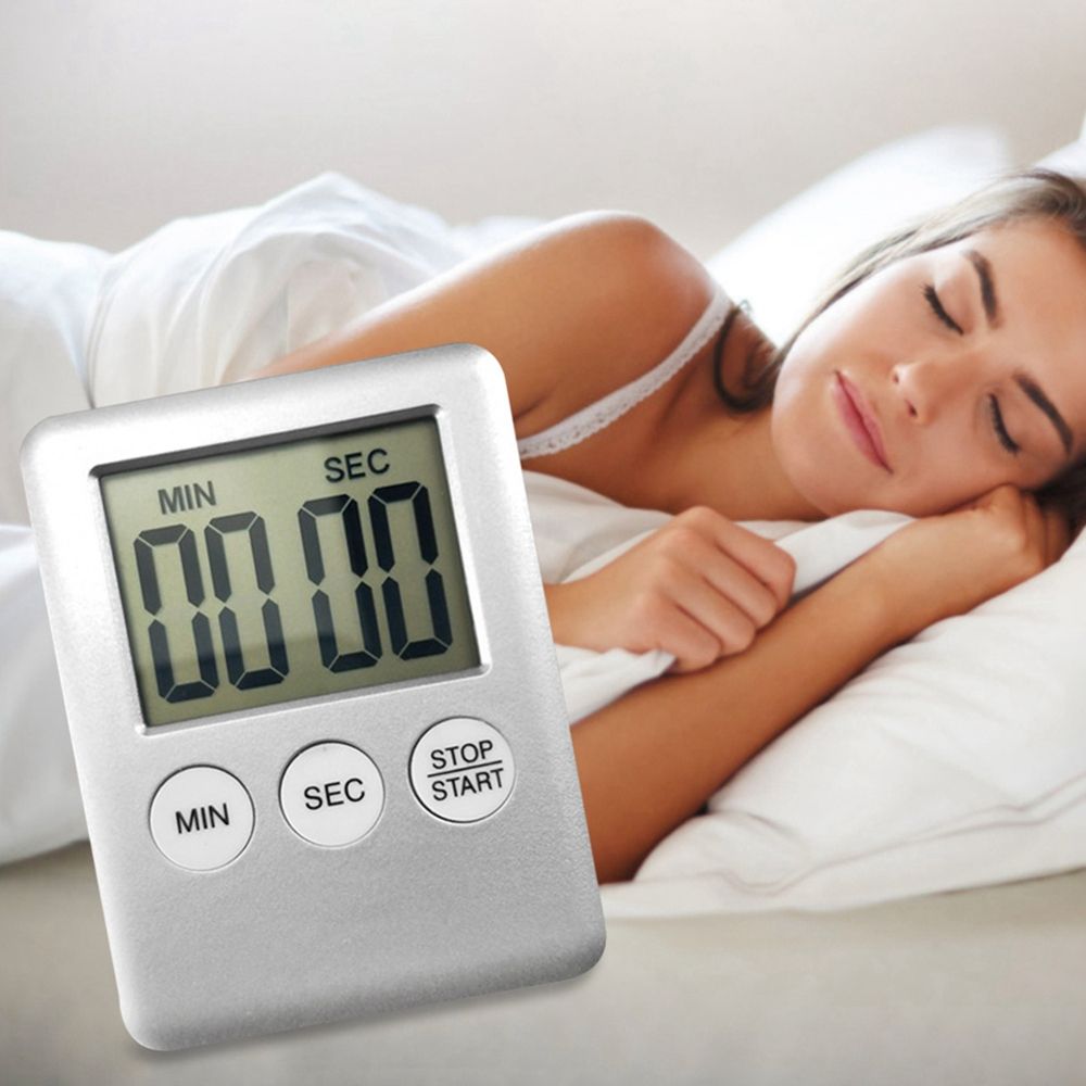 CUCLO3 Đồng Hồ báo thức PP Baking Đồng hồ bấm giờ Nguồn Cung Cấp Nhà Đếm ngược Trứng Nấu Ăn Hẹn Giờ Kỹ thuật số Nhà bếp Hẹn Giờ Công Cụ nhà bếp Nấu Hẹn Giờ