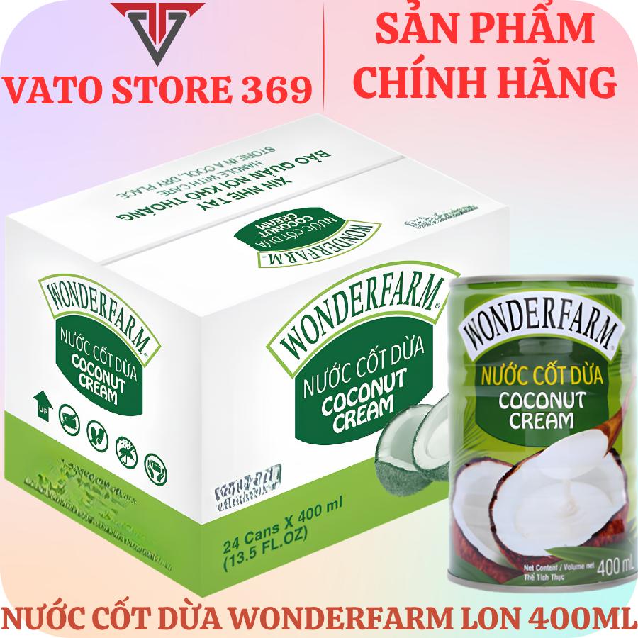 Nước cốt dừa WONDERFARM lon 400ml