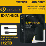 Seagate Expansion External Hard Drive - 1TB/2TB - USB 3.0