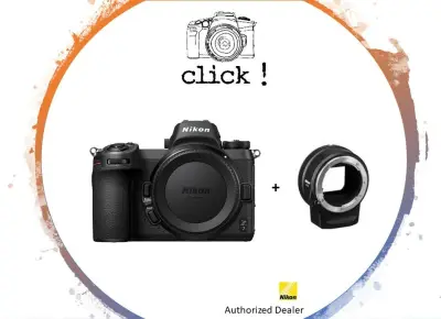 Nikon Z7 Body Mirrorless Digital Camera with FTZ Mount Adapter Kit (Free NIKON 64GB XQD CARD)