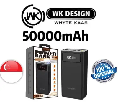 WK Design 50000mAh & 30000mAh PowerBank/ Large Capacity Portable Charger WK Design Power Bank