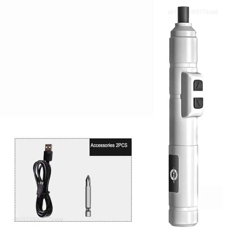 COUPLECOL Không dây Tuốc nơ vít điện không dây 250r/PHÚT 3.6V Bút tua vít điện Mini Có thể sạc lại Khoan Điện Nhà