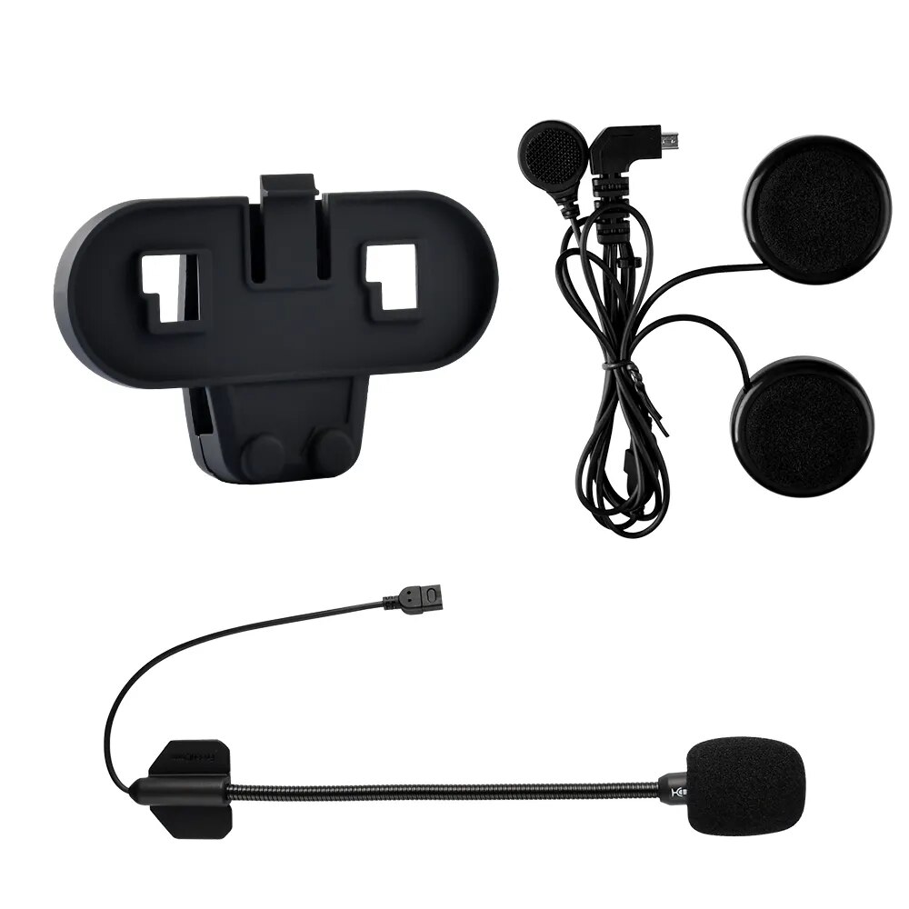 Freedconn Microphone tai nghe & Clip chỉ thích hợp cho T-COMVB TCOM-SC tcom-os bằng Bluetooth cho xe mô tô Bộ tai nghe liên lạc Mũ bảo hiểm