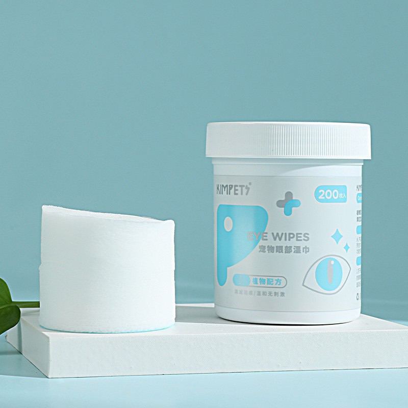 Khăn lau mắt được chiết xuất từ lô hội cho cún, mèo - Eye Wipes KimPets