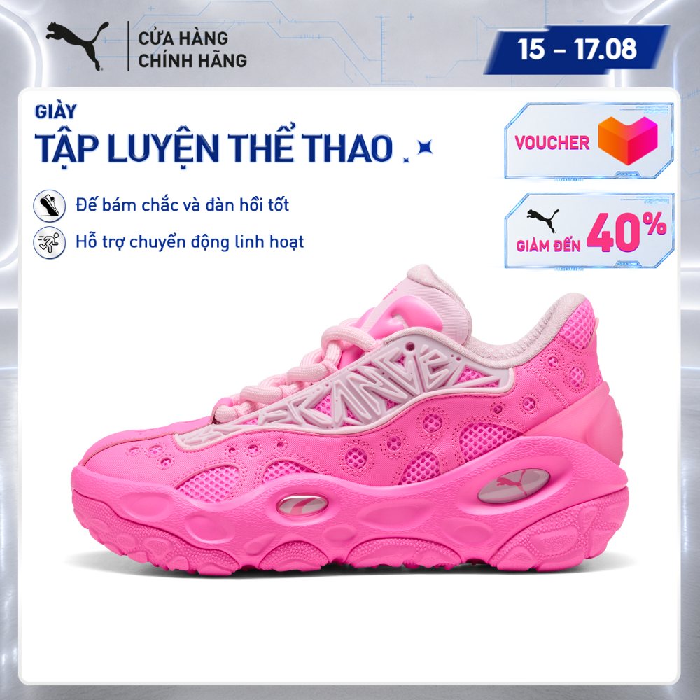 Giày Thể Thao PUMA Unisex La Francé RNR Poison Pink-Pale Pink-Fluro Pink Pes Màu Hồng