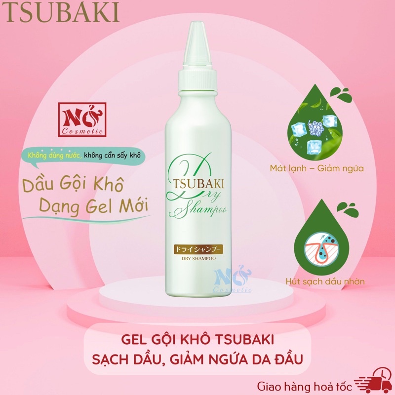 Dầu gội khô tsubaki dry shampoo 180ml