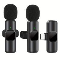 ONLYES 2023 Micro cài áo không dây Di động Ghi âm video Micro điện thoại  K9 Micro mini Cho Iphone/Android