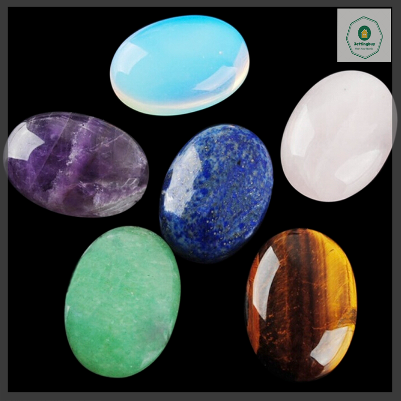 【Jettingbuy】chip đá quý đá đá pha lê thạch anh điểm tự nhiên bán chạy may mắn chữa bệnh 15mm x 20mm