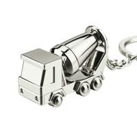 GONOVO MALL Metal Mixer Truck Key Chain Cruise Ship Mechanical Style Whale Shark Keychain Creative Simulated Bag Charming for Women Men
