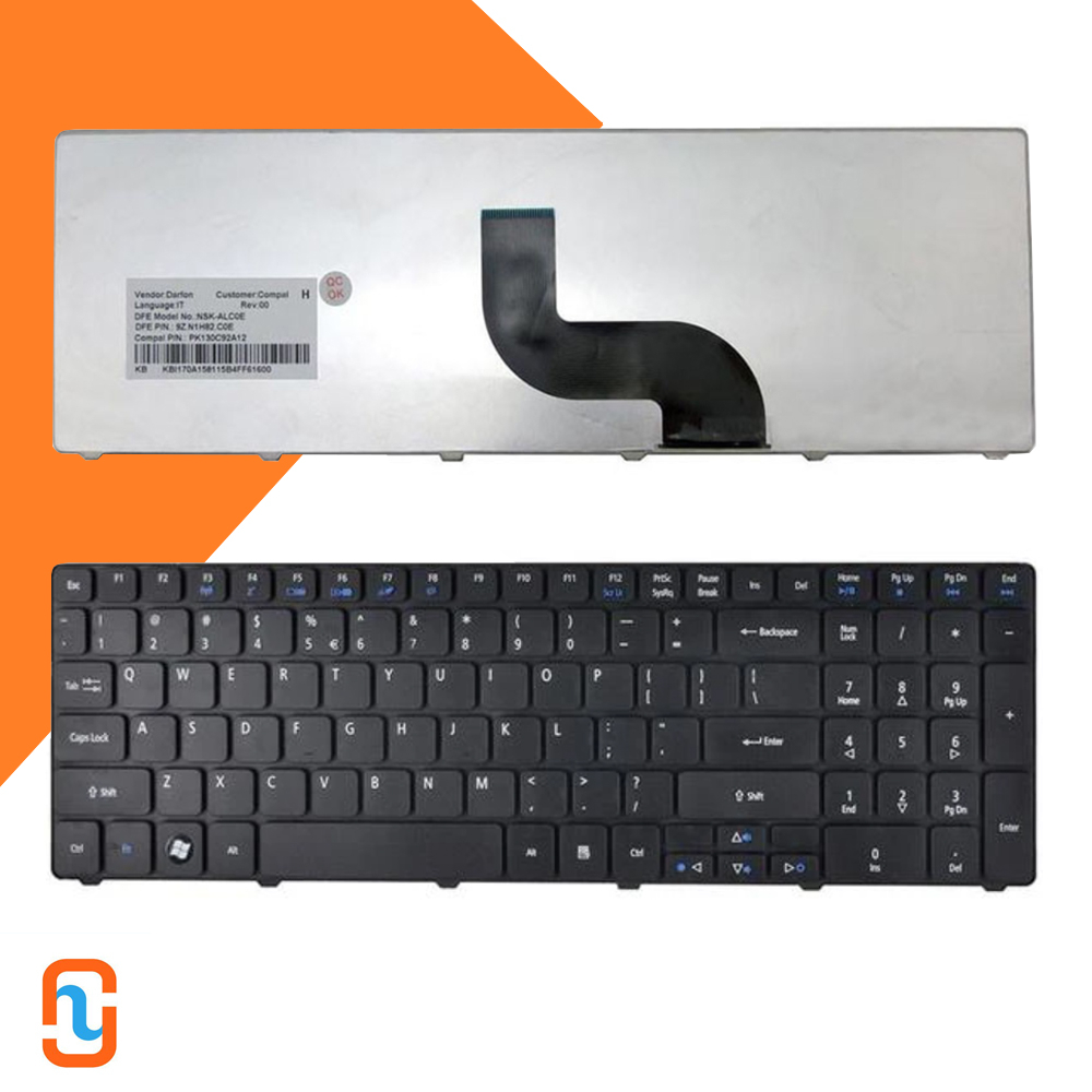 Bàn phím Dùng cho Laptop Acer 5738,5810,5536,GATEWAY NV59C,NV53,NV55,NV73,E1-521 E1-531,E1-571