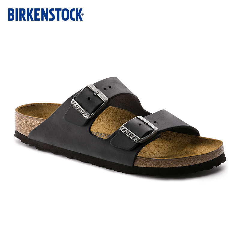 Birkenstock Cork Slippers For Men And Women Wearing Fashion Slippers