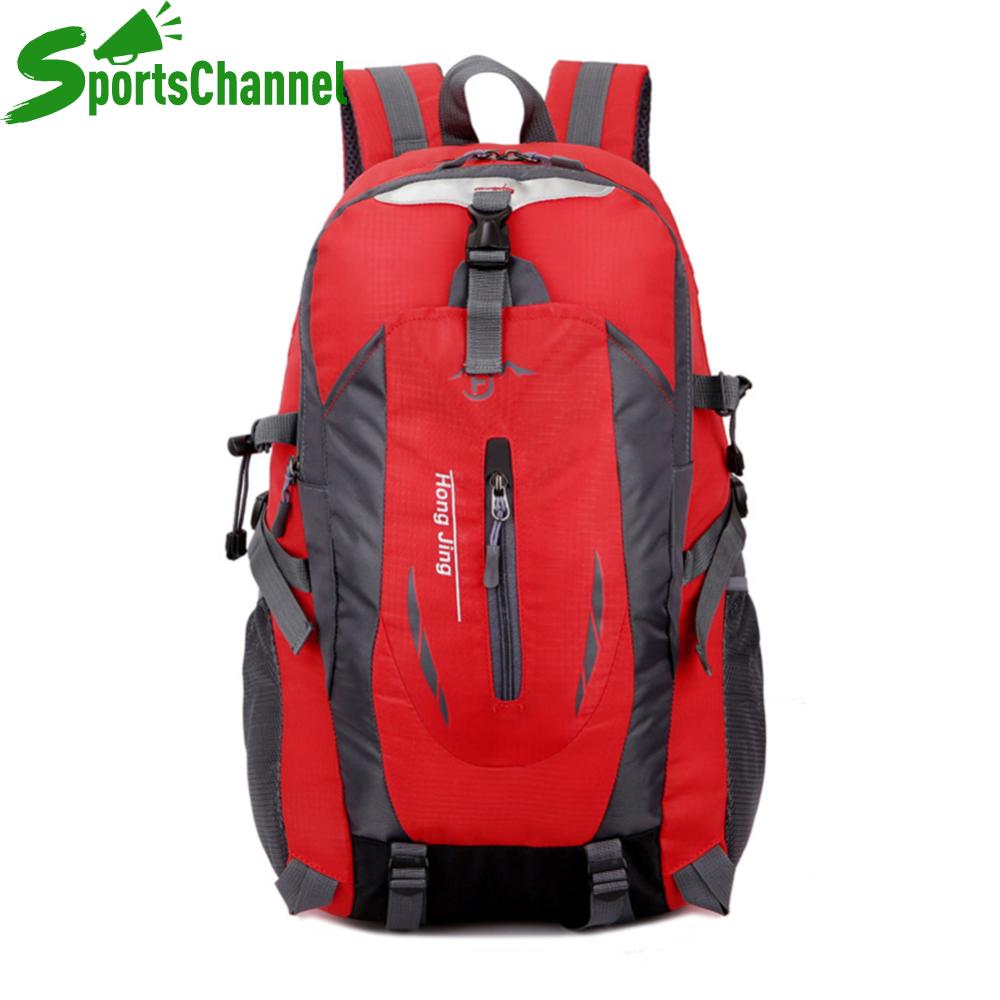 Polyester ba lô đi phượt thoáng khí Ba lô du lịch dung tích lớn chịu mài mòn lớp lưu trữ Trọng lượng nhẹ cho các hoạt động ngoài trời